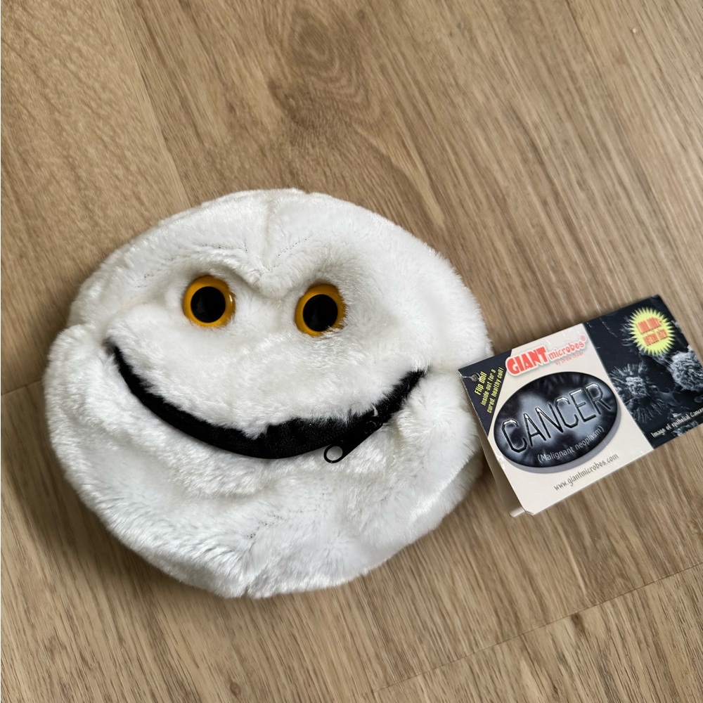 Giant Microbes Cancer plush/bag